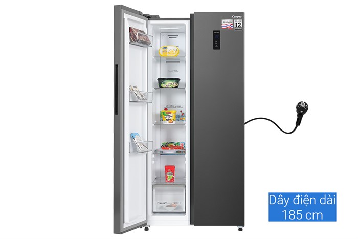 Tủ Lạnh Side By Side Casper Inverter 458 Lít RS-460PG